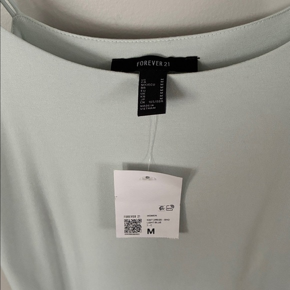 Forever 21 Mint Green Sleeveless Dress Sz Medium - Picture 2 of 5